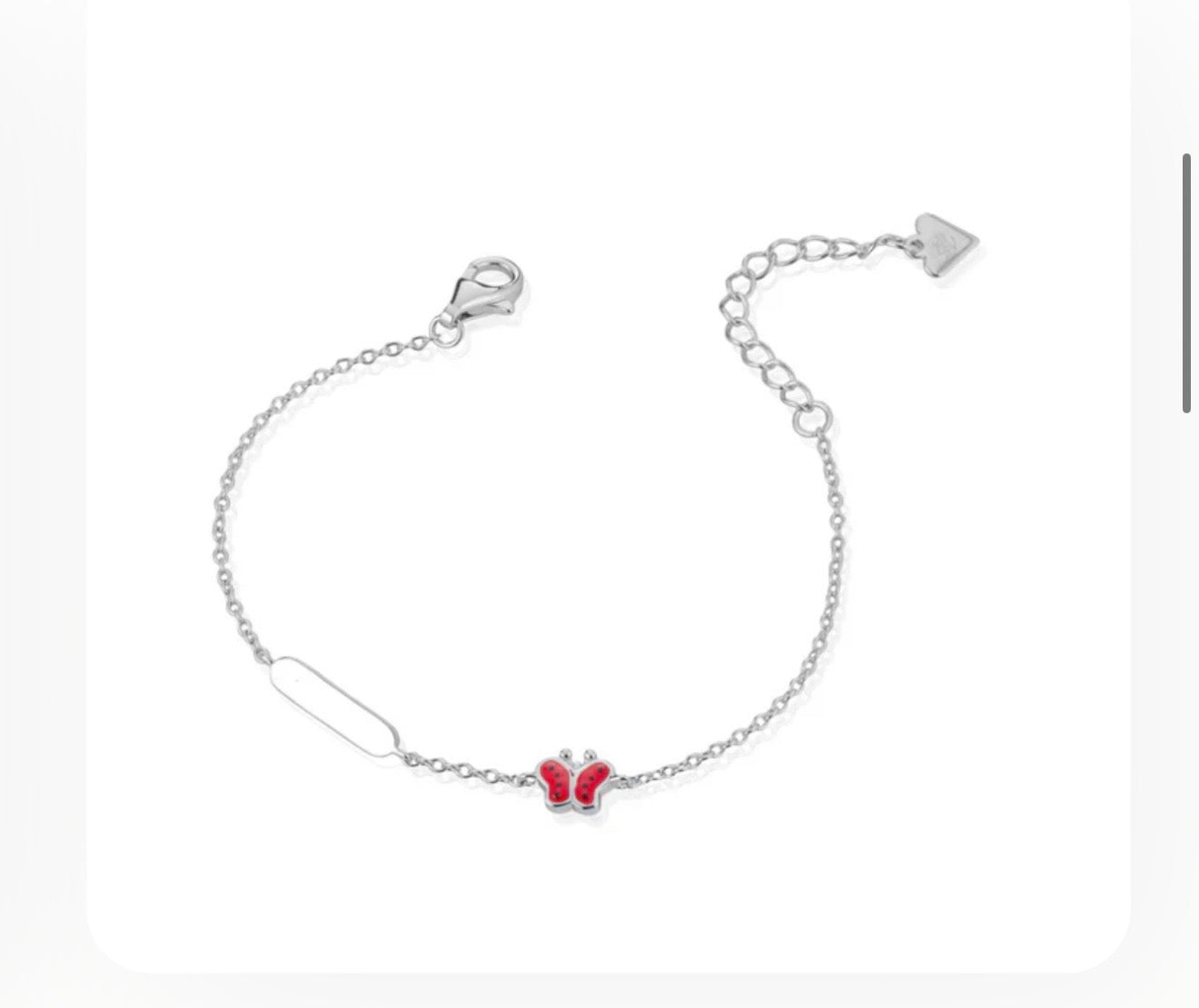 Bracciale baby farfalla