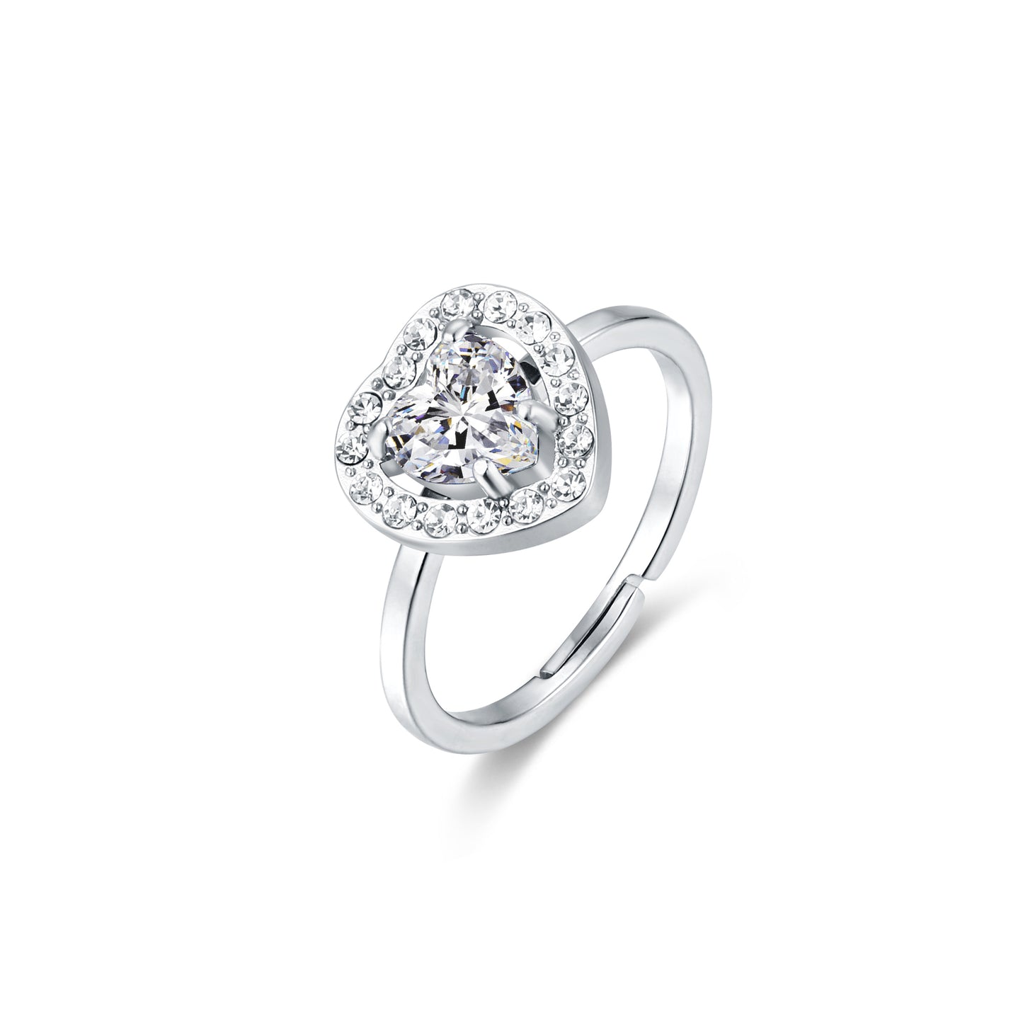 ANELLO CRISTALLO CUORE