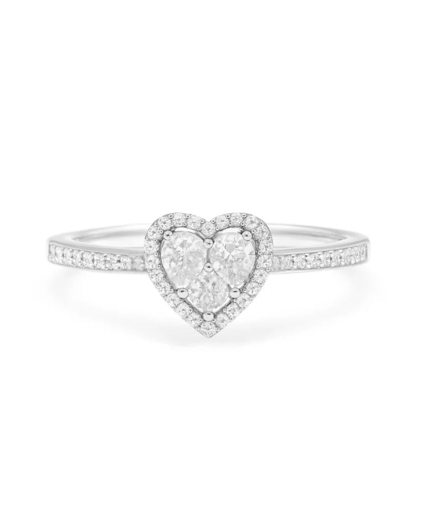 Anello cuore Bridal