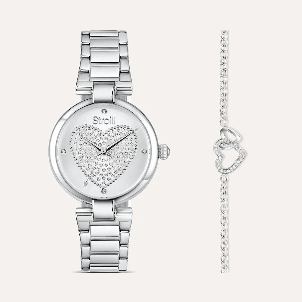 Combo Orologio Al Quarzo Stroili con bracciale