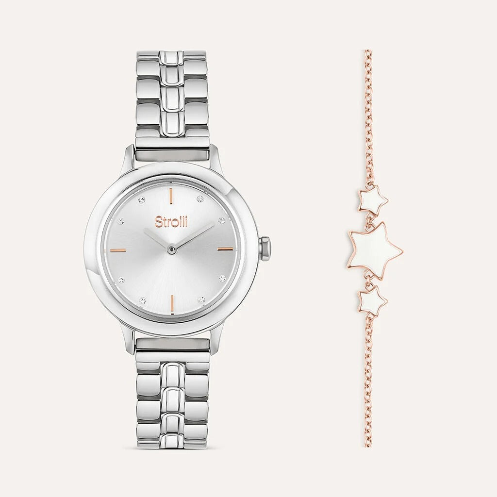 Combo Orologio Al Quarzo Stroili con bracciale