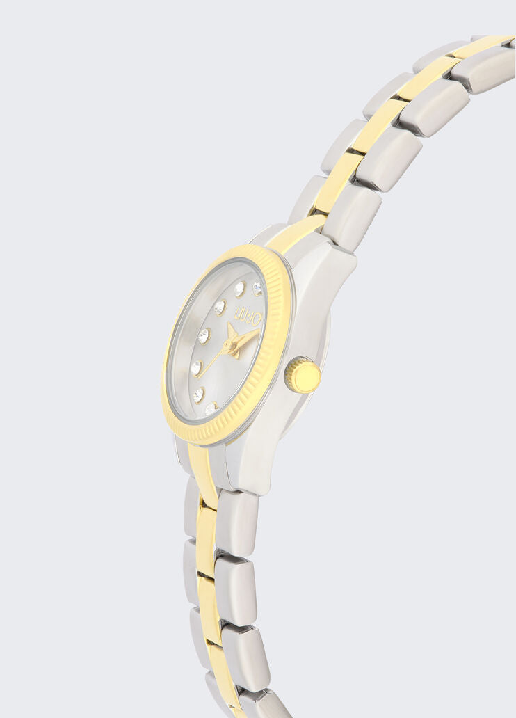 Orologio sottile in acciaio Liu•JO