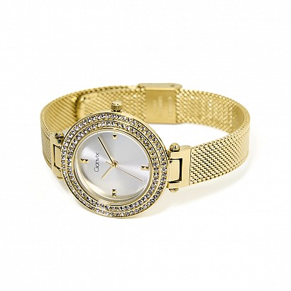 Orologio Donna JOLIE al Quarzo con Strass Bianchi - 32mm