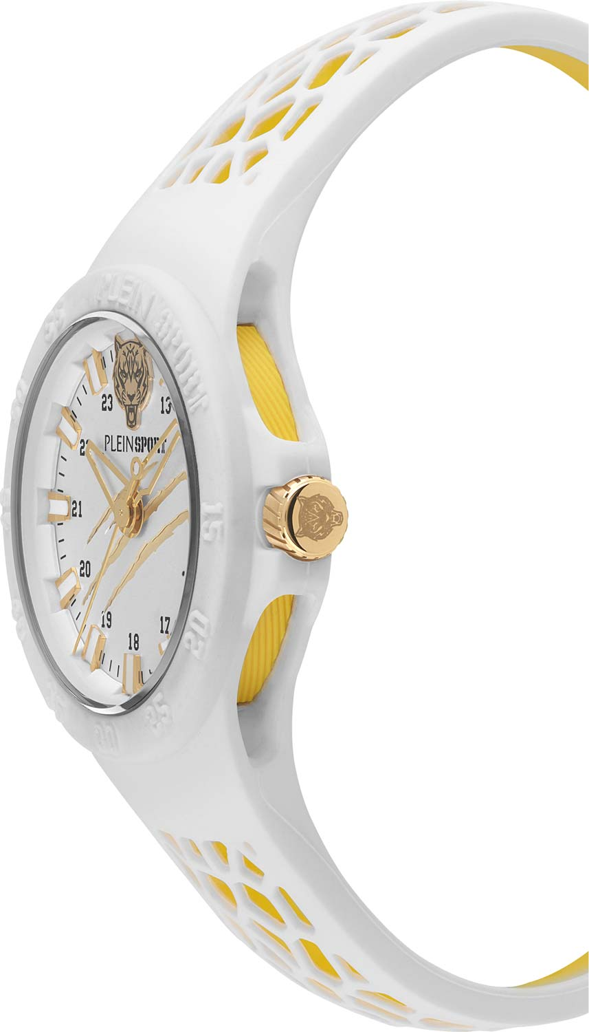 Orologio Unisex THUNDERSTORM di Plein Sport - Cassa 40mm Nero/Oro Rosa