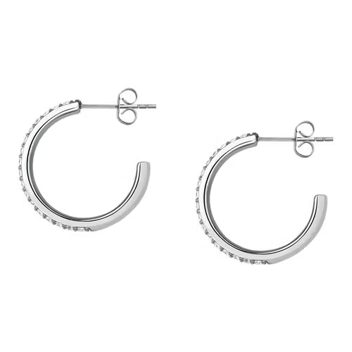 Orecchini cerchio zirconia - Morellato