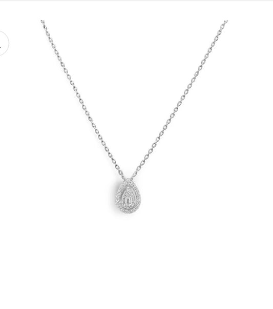 Collana goccia Bridal
